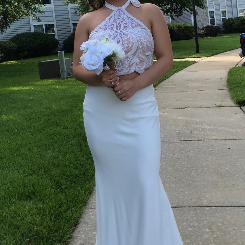 Two piece Prom Dress